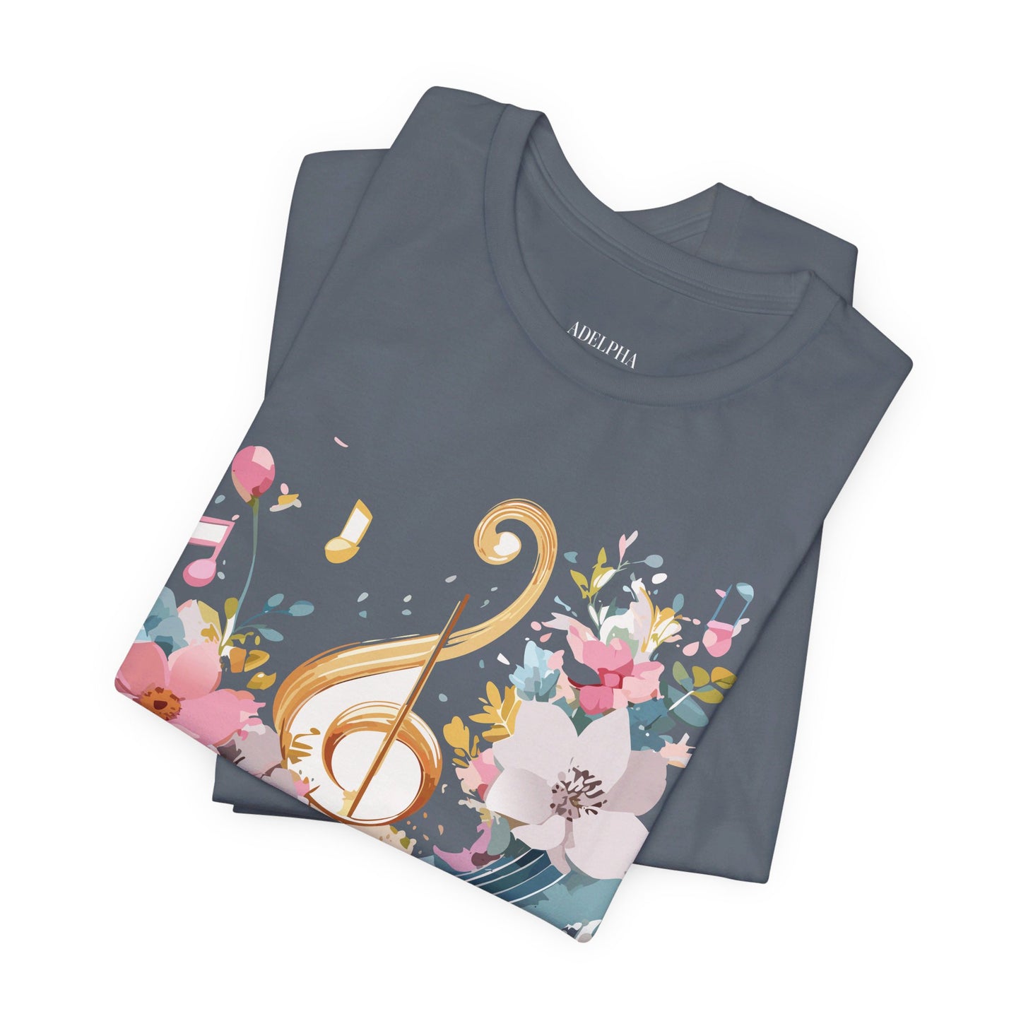 T-shirt en coton naturel - Collection Musique