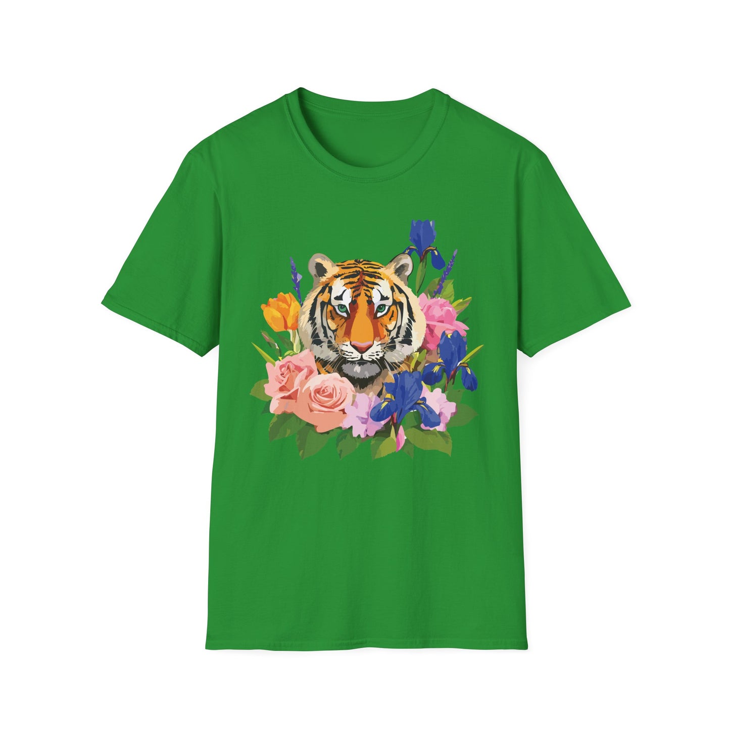 Tiger Shirt, Shirt with Tiger, Animal Tee, Shirt with Animals