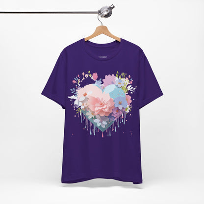 Natural Cotton Tee Shirt - Love Story Collection Printify