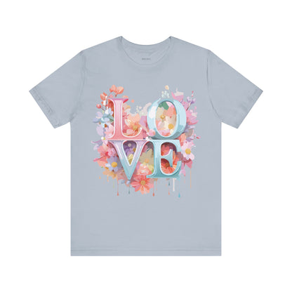 Natural Cotton Tee Shirt - Love story Collection Printify