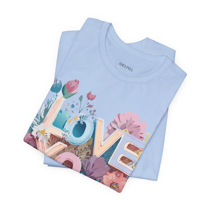 Natural Cotton Tee Shirt - Love story Collection Printify