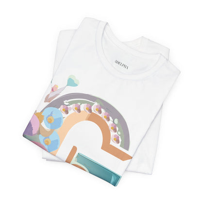 Natural Cotton Tee Shirt - Letters Collection - G Printify