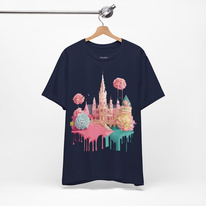Natural Cotton Tee Shirt - Beautiful Places Collection - Vienna Printify
