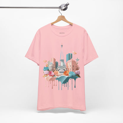 Tourist Shirt, Shirt with Paris - ADELPHA
