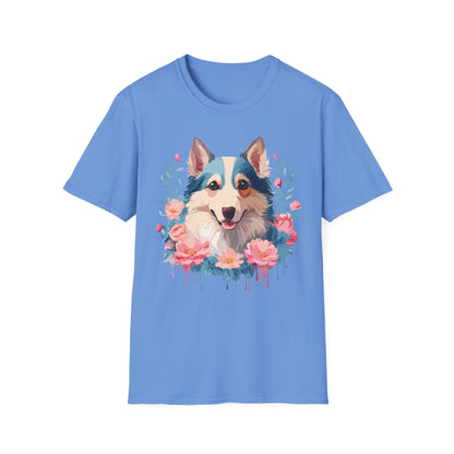 Dog Shirt Unisex Animal Tee Softstyle Cotton Lightweight Breathable