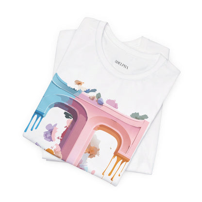 Natural Cotton Tee Shirt - Letters Collection - T Printify