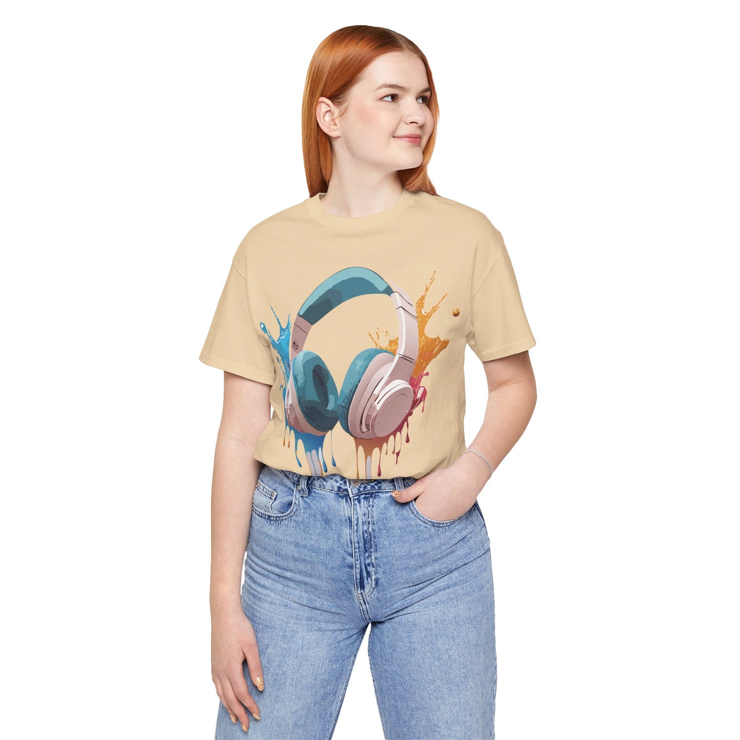 Natural Cotton Tee Shirt - Music collection