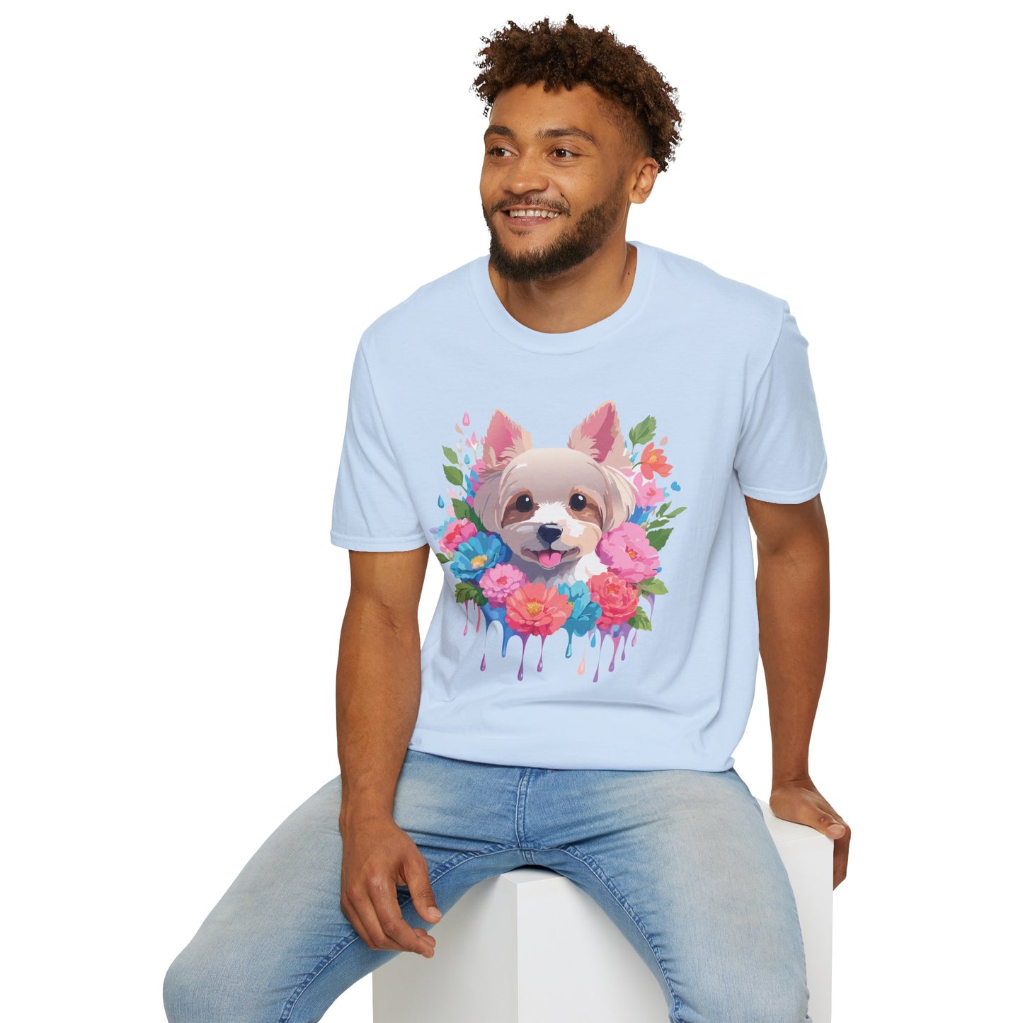 Dog Shirt, Shirt with Dog, Animal Tee, Shirt with Animals