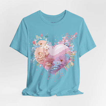 Natural Cotton Tee Shirt - Love story Collection Printify