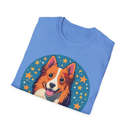 Unisex Dog Shirt Animal Print Tee Gildan Softstyle 64000 Tee