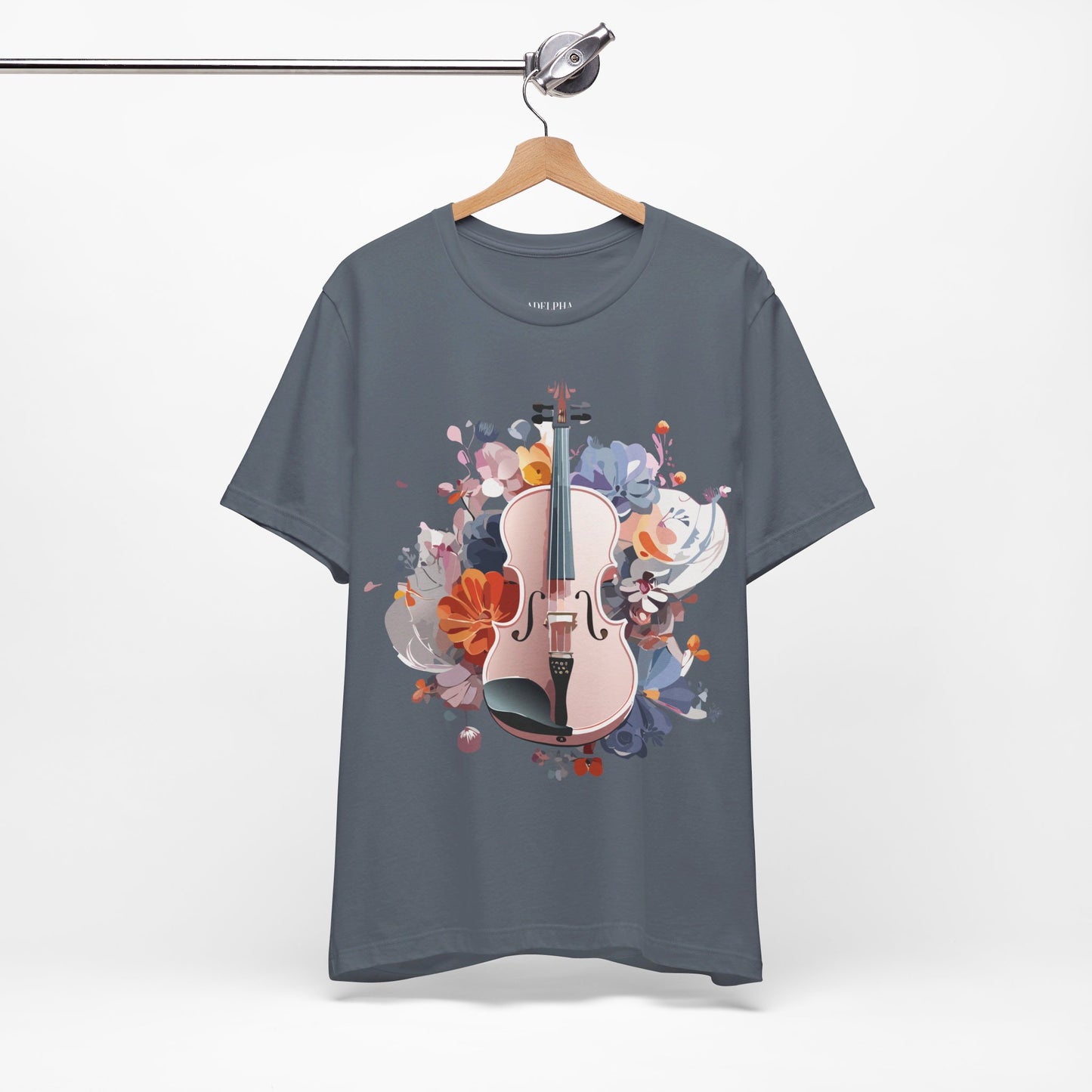 Natural Cotton Tee Shirt - Music Collection