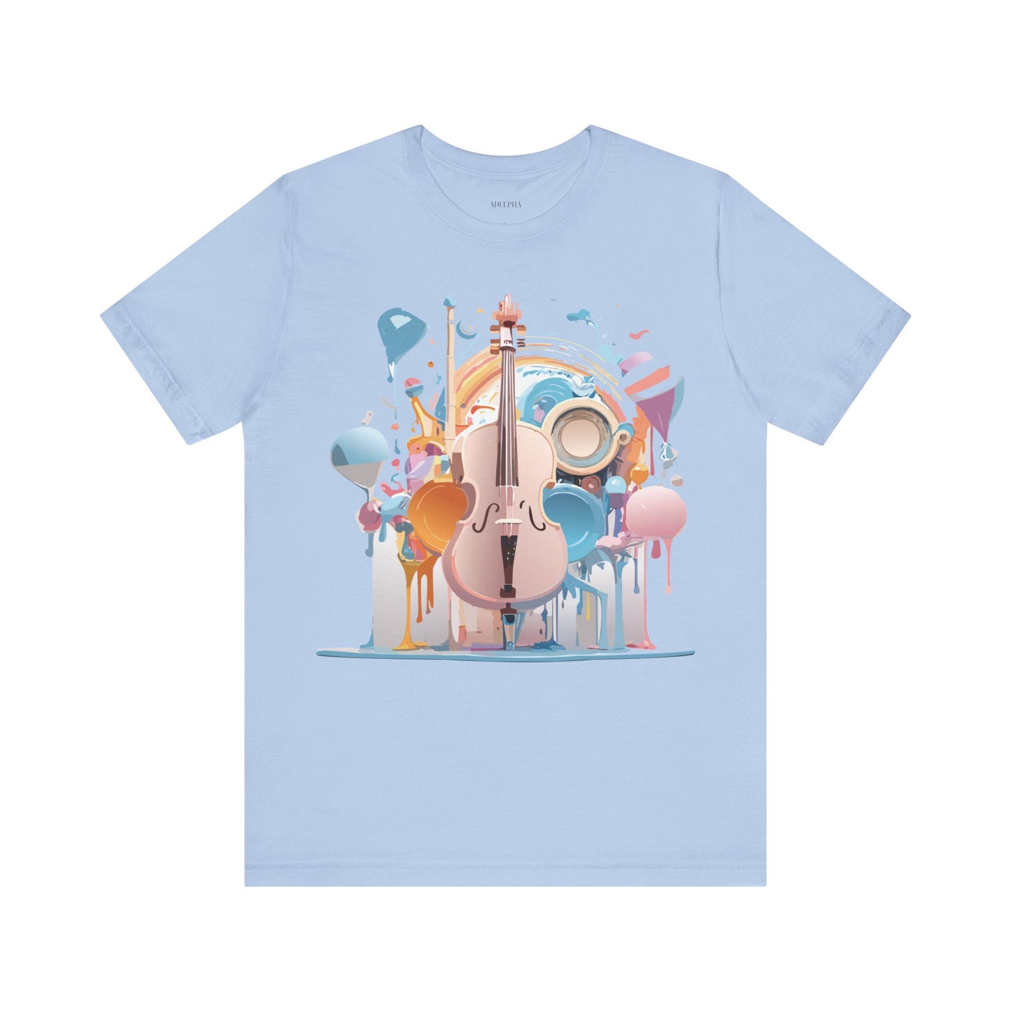 Natural Cotton Tee Shirt - Music collection