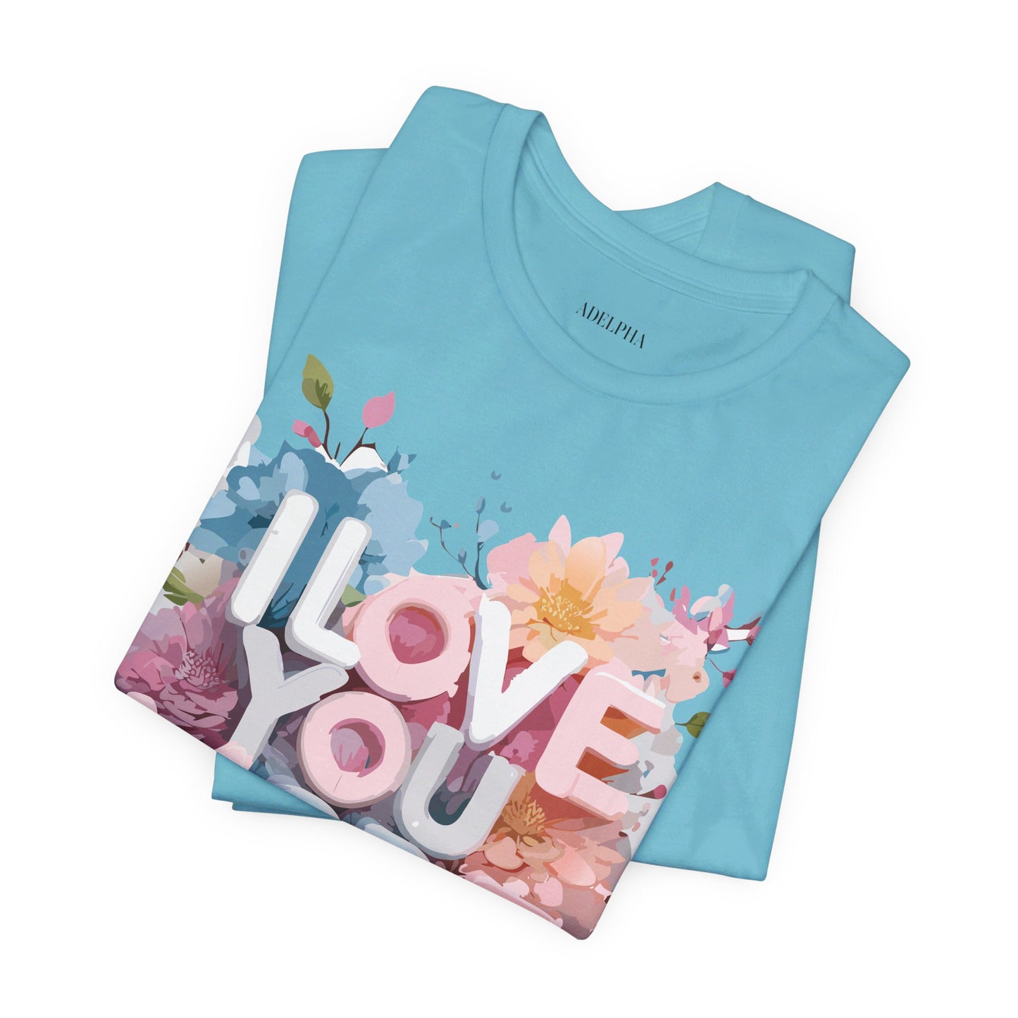 Natural Cotton Tee Shirt - Love story Collection