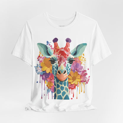Shirt with Animals | Giraffe Printify