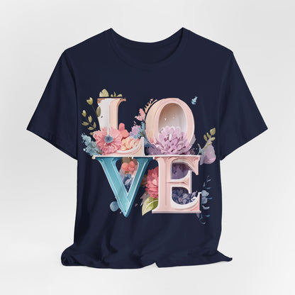 Natural Cotton Tee Shirt - Love Story Collection Printify