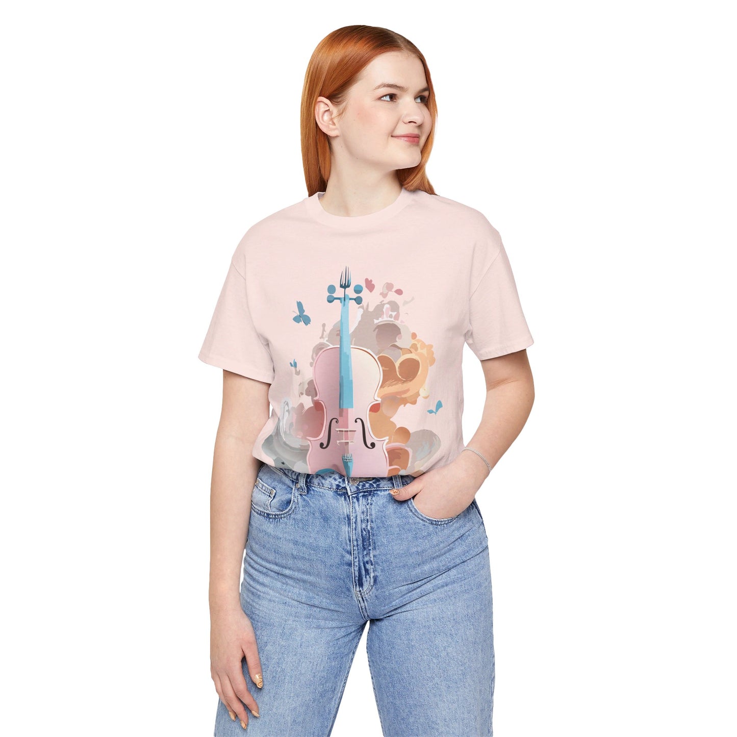 T-shirt en coton naturel - Collection Musique