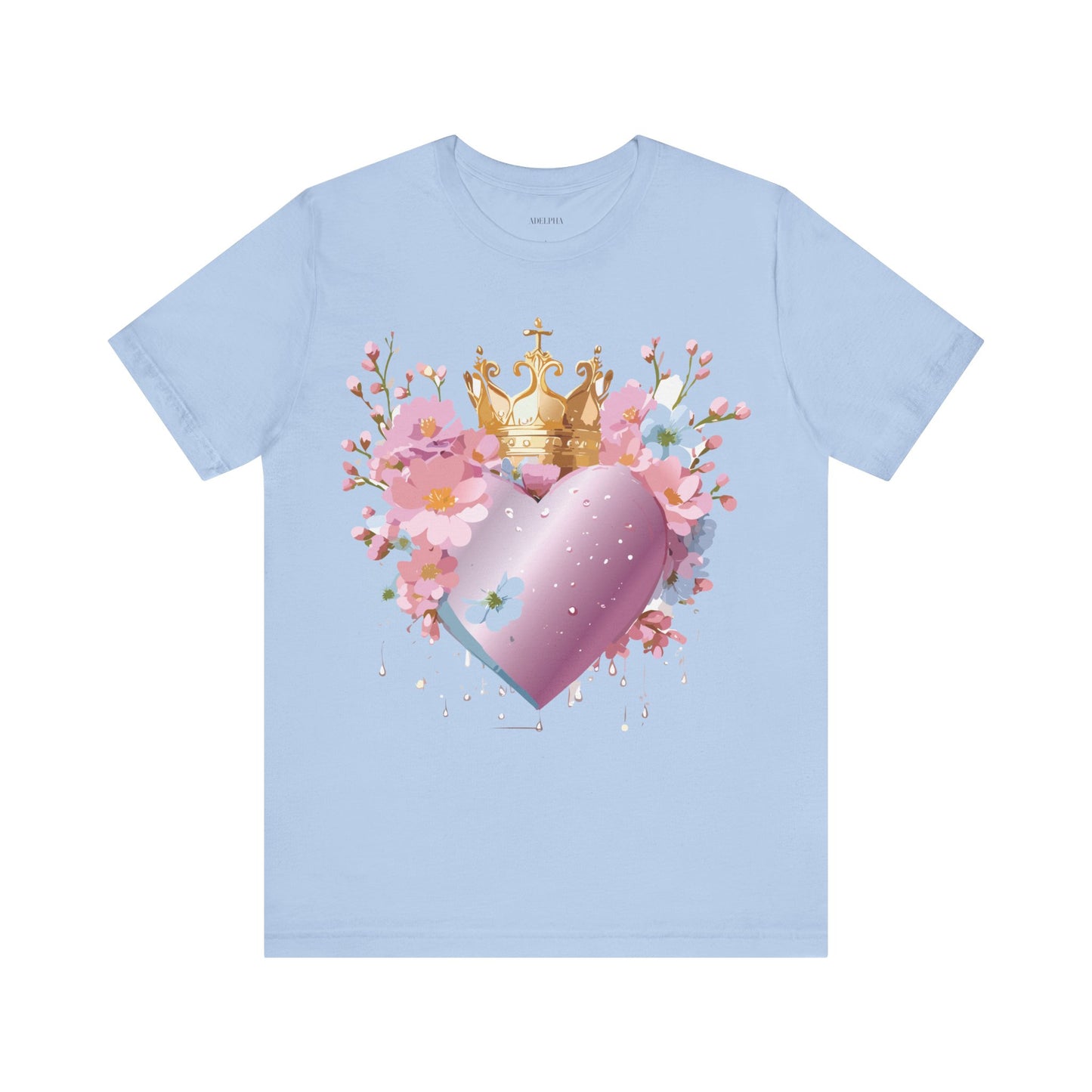 T-shirt en coton naturel - Collection Love story