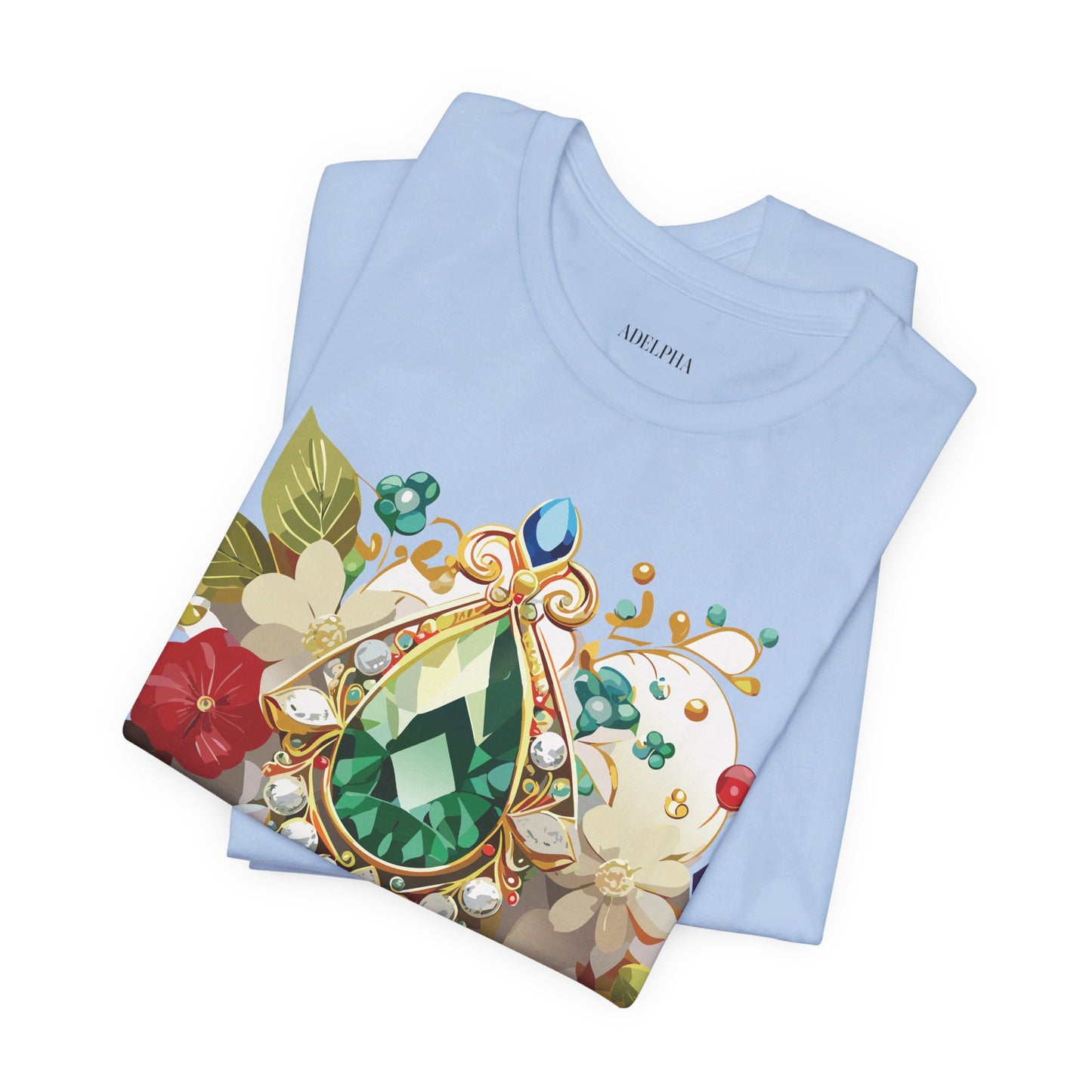 T-shirt en coton naturel - Collection Queen