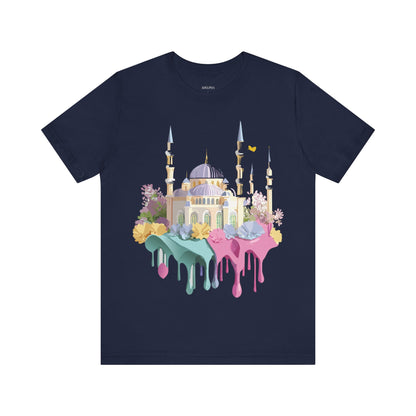 Natural Cotton Tee Shirt - Istanbul, Turkey Printify