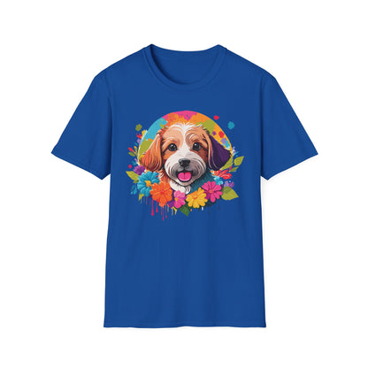 Unisex Dog Shirt Softstyle Cotton Tee Gildan 64000 Animal Tee