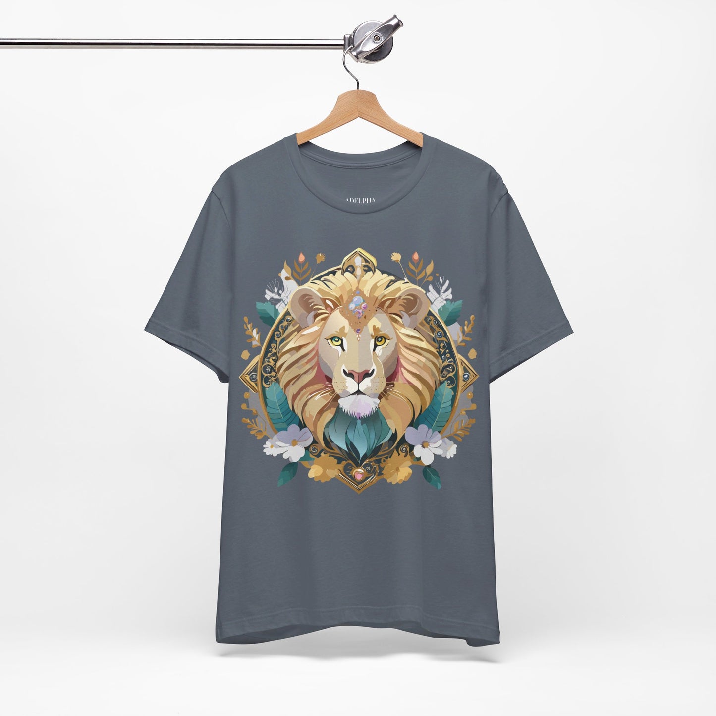 T-Shirt aus natürlicher Baumwolle – Medallion-Kollektion