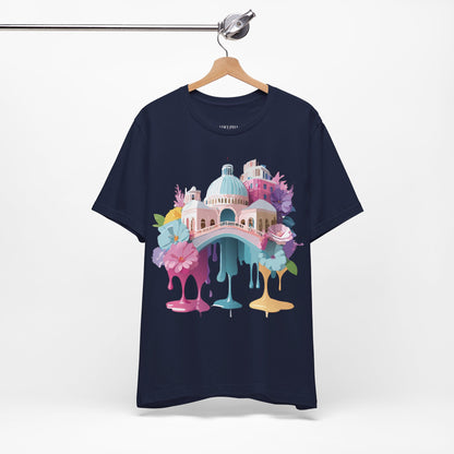 Natural Cotton Tee Shirt - Beautiful Places Collection - Venice Printify