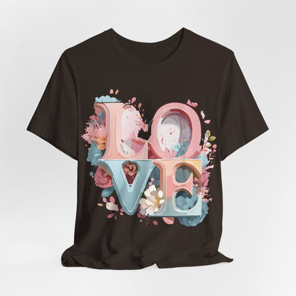 Natural Cotton Tee Shirt - Love Story Collection Printify