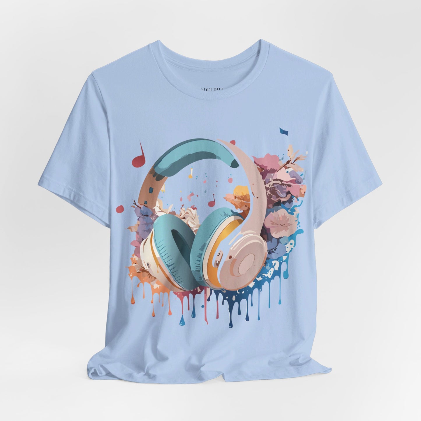 T-shirt en coton naturel - Collection Musique