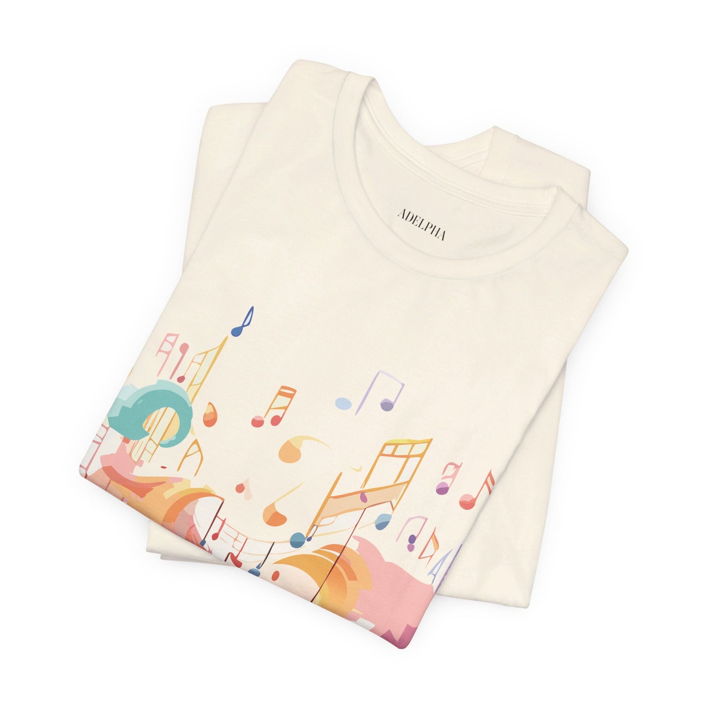 T-shirt en coton naturel - Collection Musique