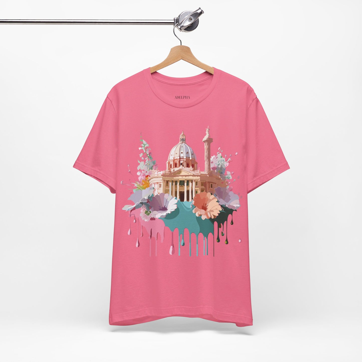 T-shirt en coton naturel - Collection Beautiful Places - Rome