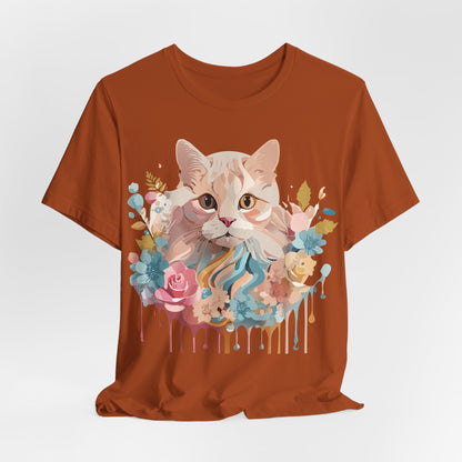 Cat Shirt, Shirt with Cat - ADELPHA