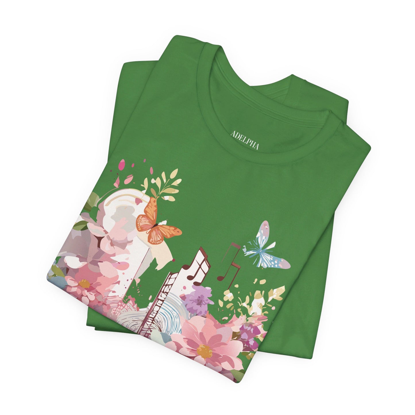 Natural Cotton Tee Shirt - Music Collection