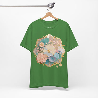 Natural Cotton Tee Shirt - Medallion Collection Printify