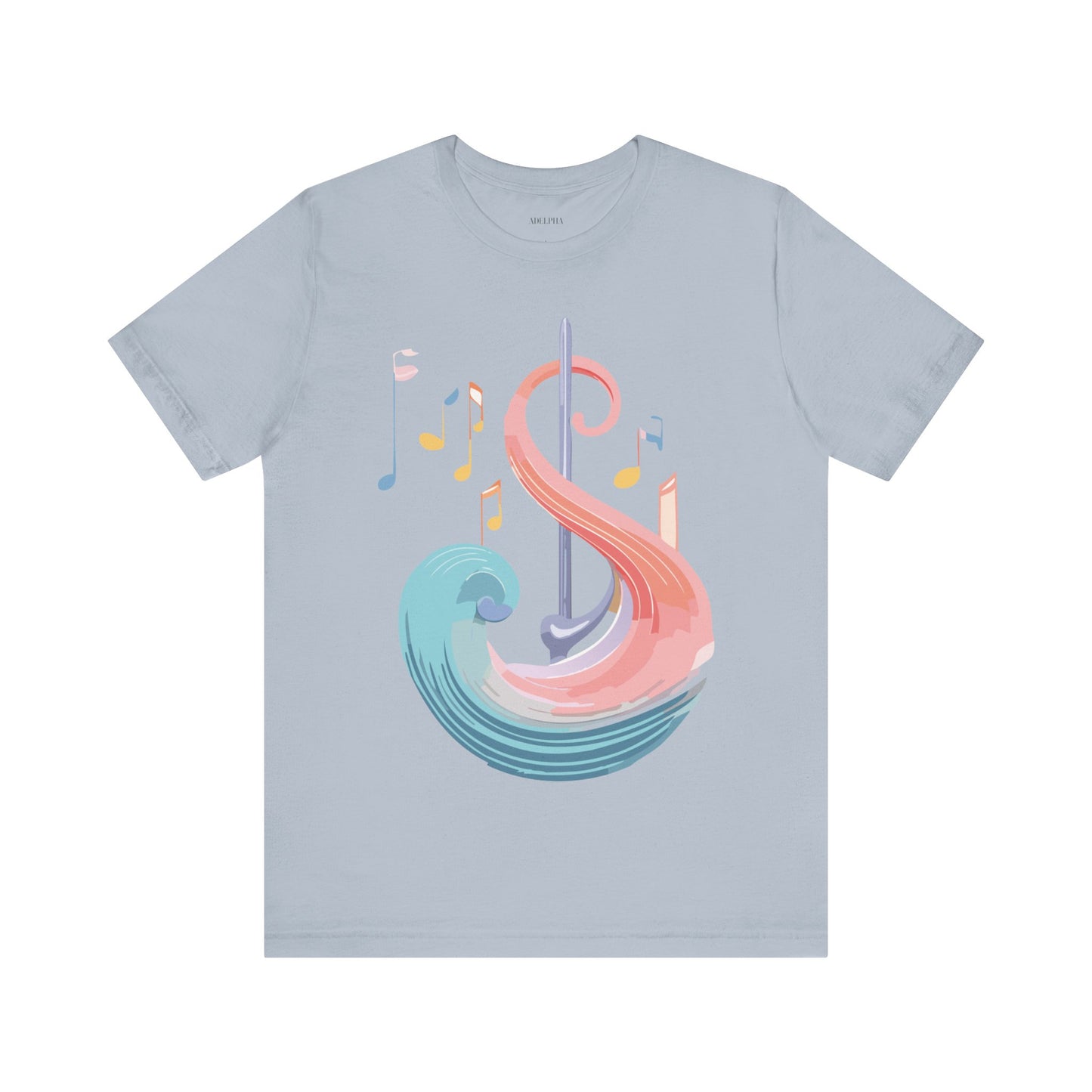 T-shirt en coton naturel - Collection Musique