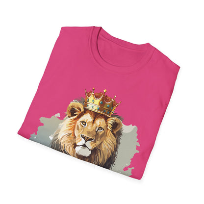 Lion Shirt Unisex Animal Tee Gildan Softstyle 64000 Comfort Fit