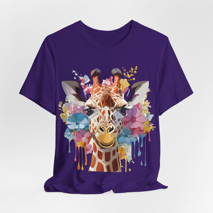 Shirt with Animals | Giraffe Printify