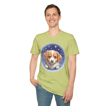 Unisex Gildan Softstyle 64000 Dog Shirt Tee Ring Spun Cotton