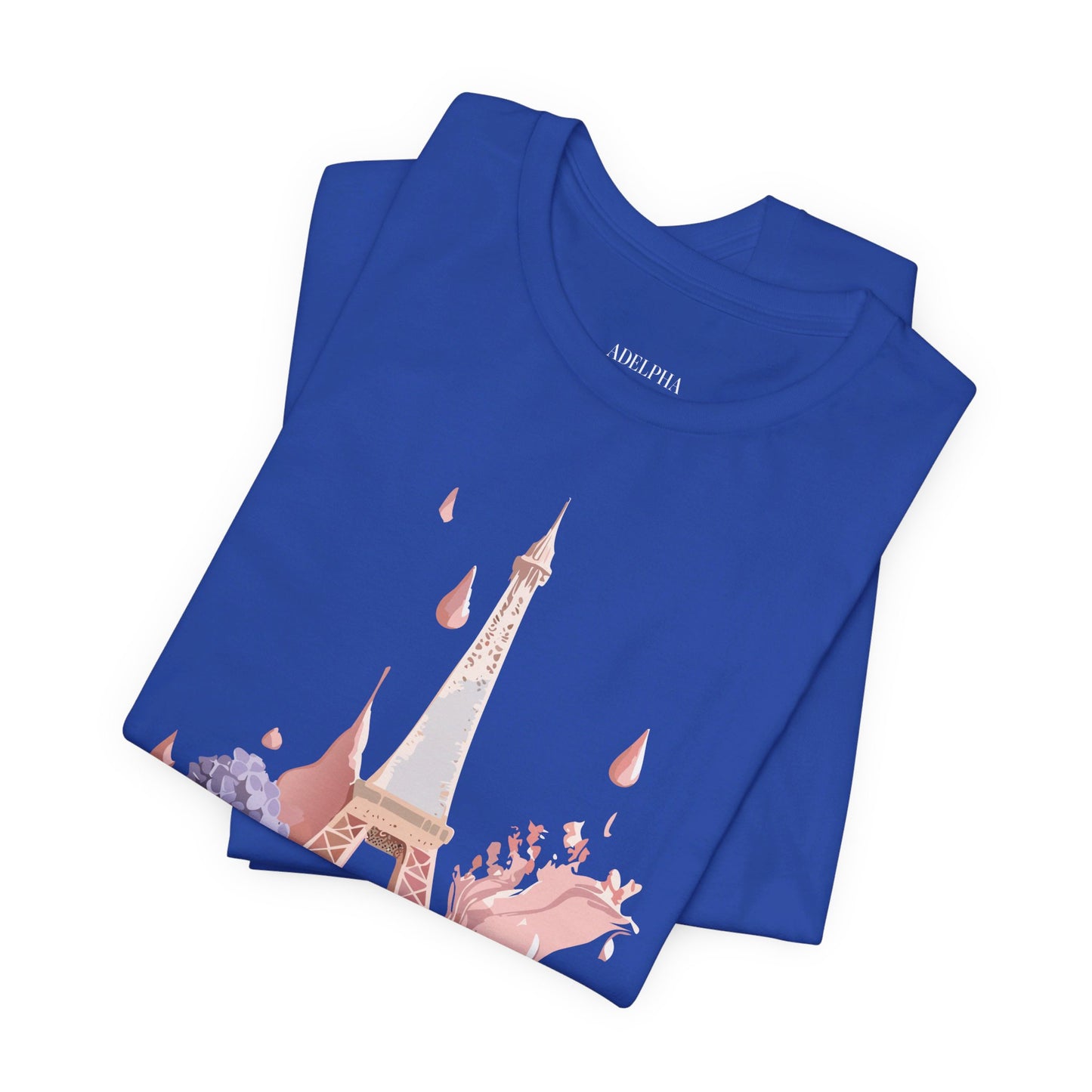 Natural Cotton Tee Shirt - Beautiful Places Collection - Paris