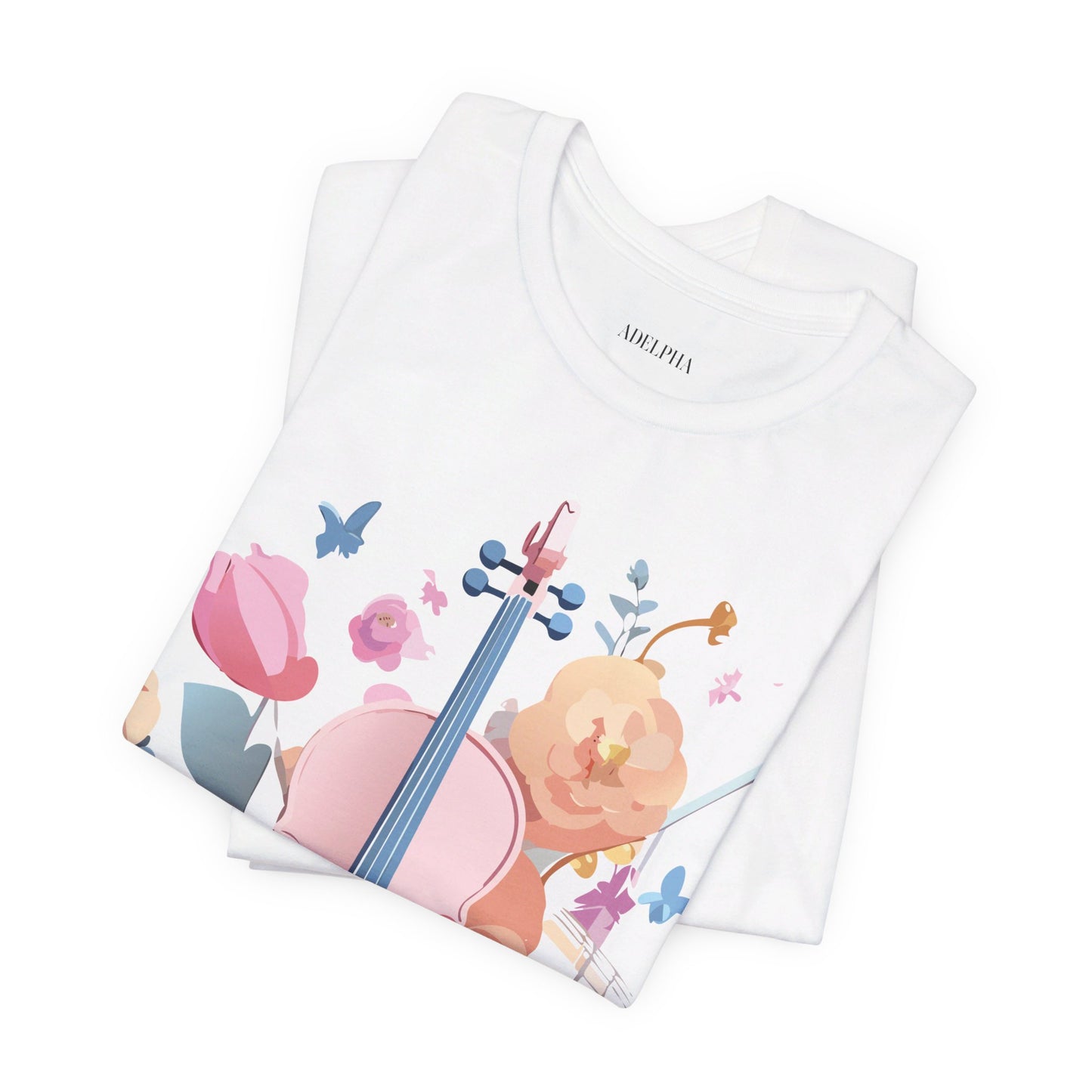 T-shirt en coton naturel - Collection Musique