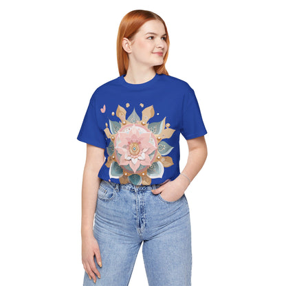 Natural Cotton Tee Shirt - Medallion Collection Printify