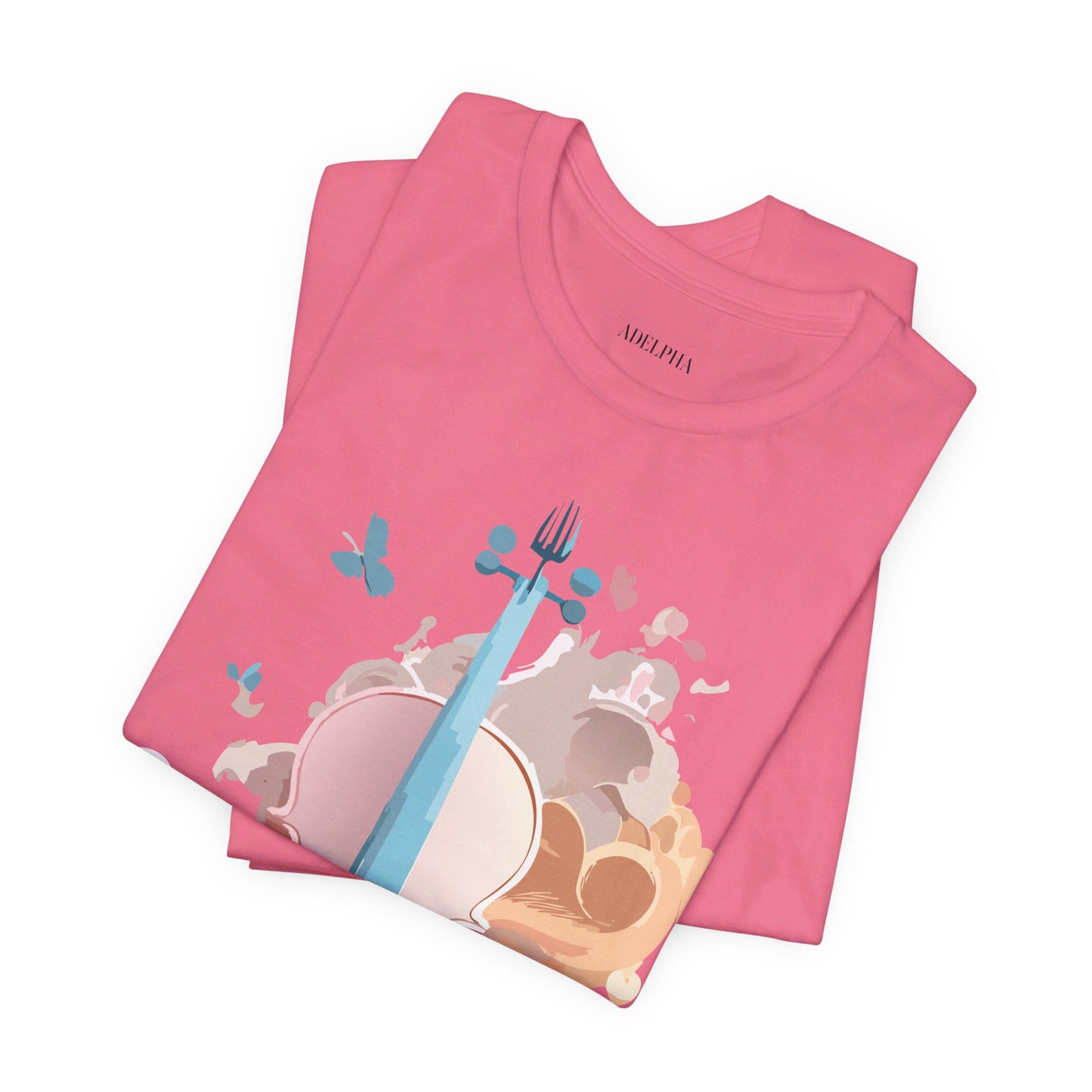 T-shirt en coton naturel - Collection Musique