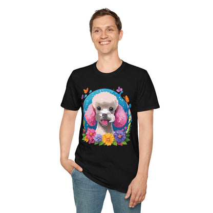 Dog Shirt With Animals Unisex Softstyle Tee 100 Percent Cotton Gildan 64000