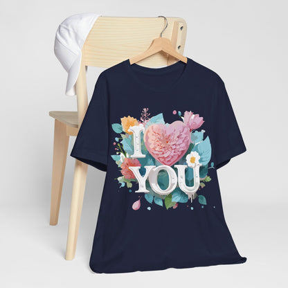 Natural Cotton Tee Shirt - Love Story Collection Printify