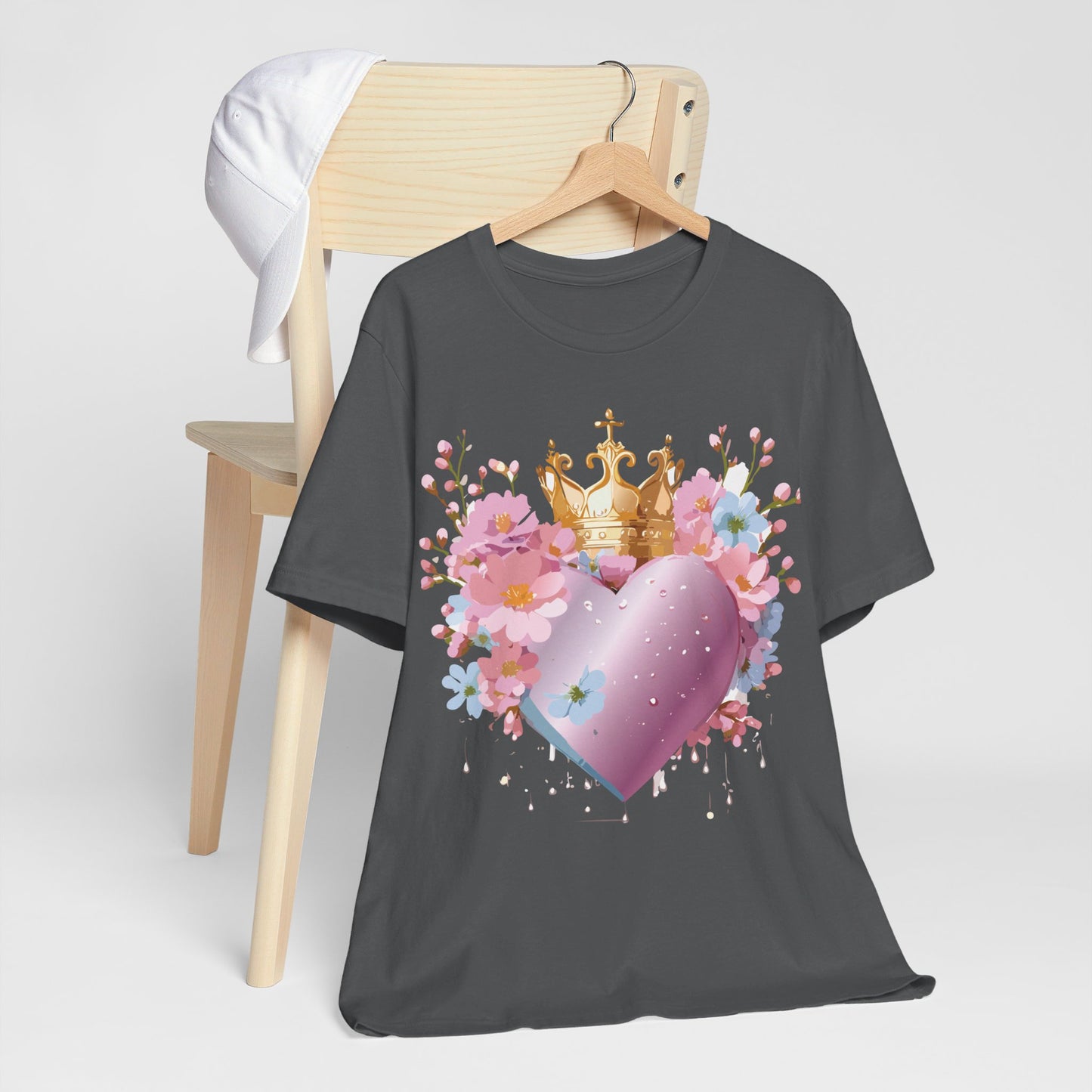 Natural Cotton Tee Shirt - Love Story Collection