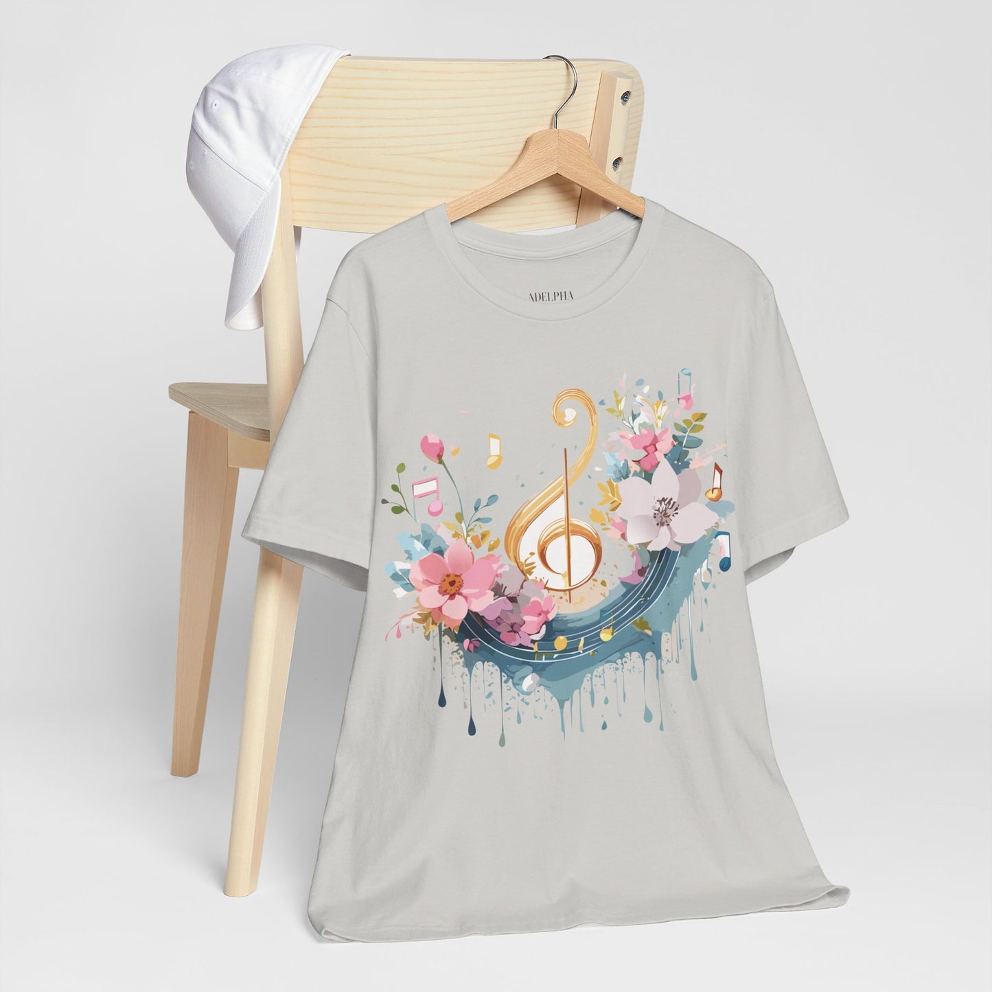 T-shirt en coton naturel - Collection Musique