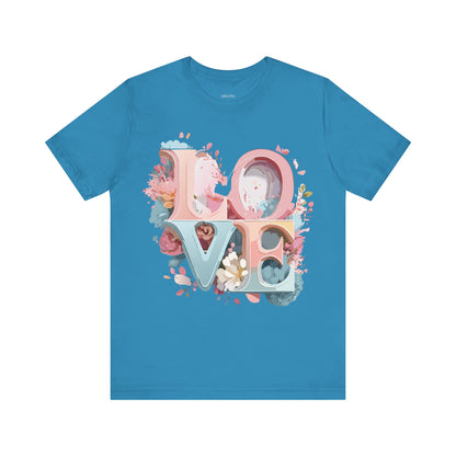Natural Cotton Tee Shirt - Love Story Collection Printify