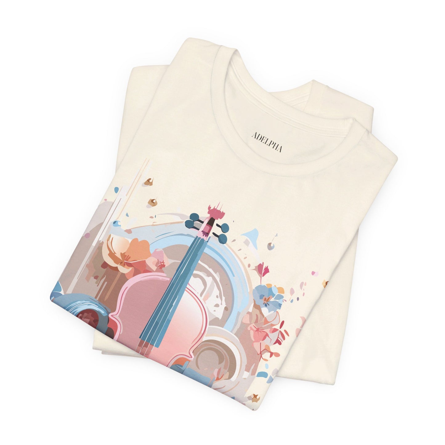 T-shirt en coton naturel - Collection Musique