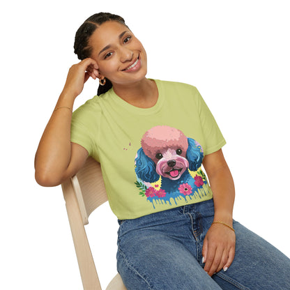 Dog Shirt Unisex Animal Tee Gildan Softstyle 64000 100 Percent Cotton
