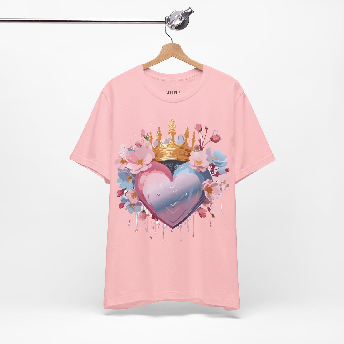 T-Shirt aus natürlicher Baumwolle – Love Story-Kollektion