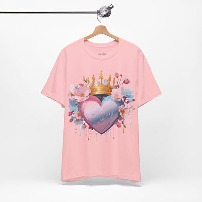 Natural Cotton Tee Shirt - Love story Collection Printify